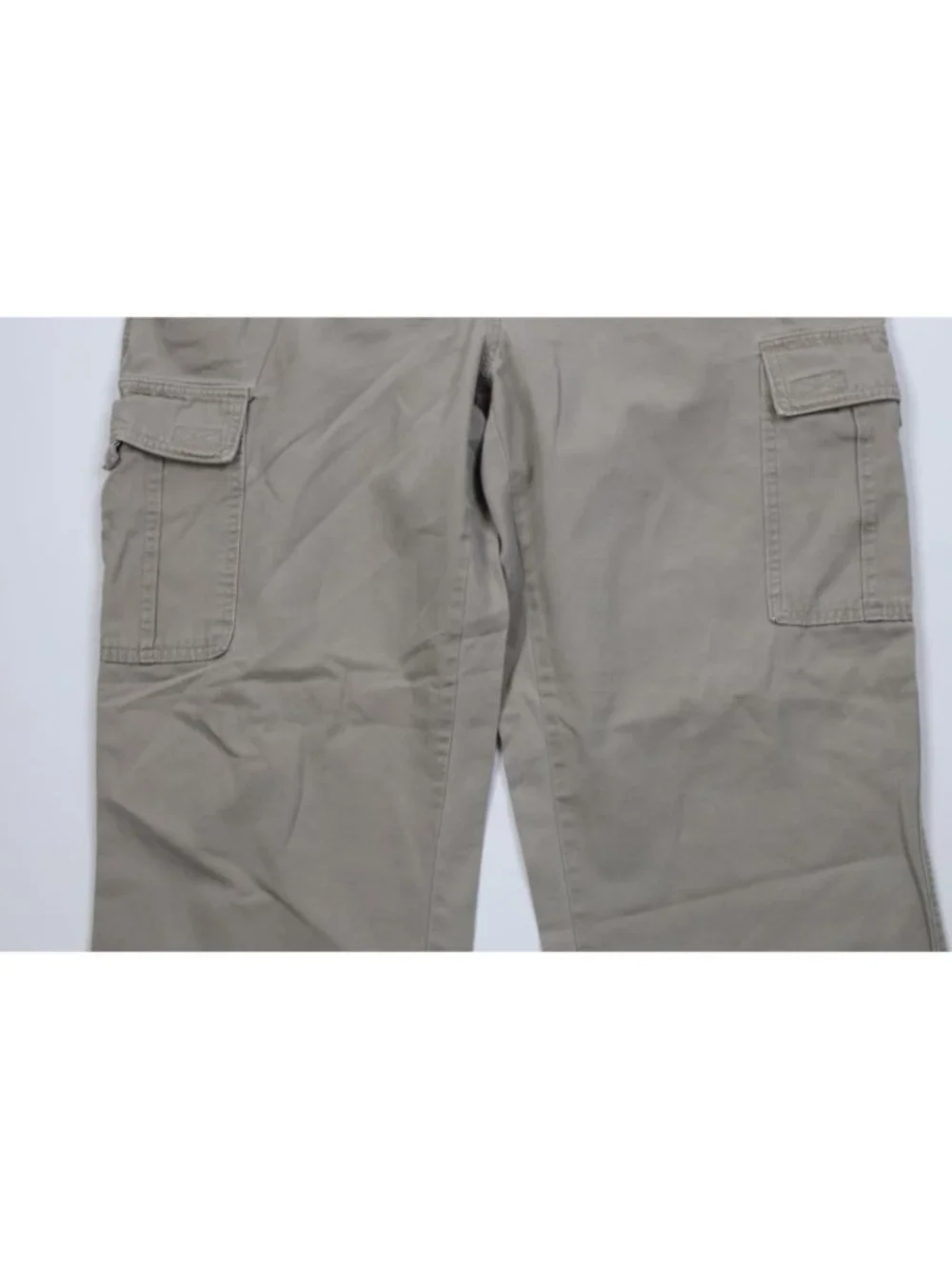 Vintage Y2K The North Face Mens 40x32 Faded Baggy Wide Leg Cargo Pants Beige